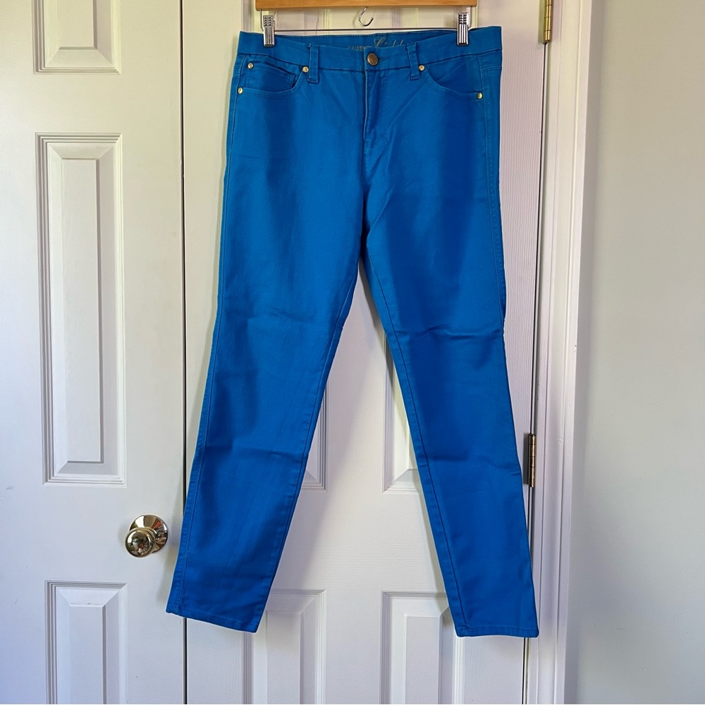Blue Skinny Women's Pants